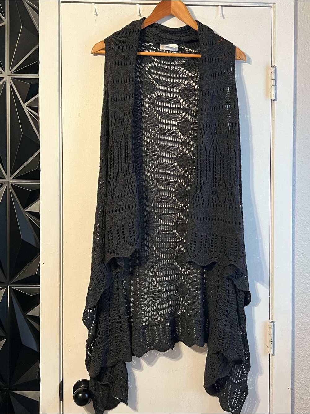 Crochet Sleeveless Cardigan